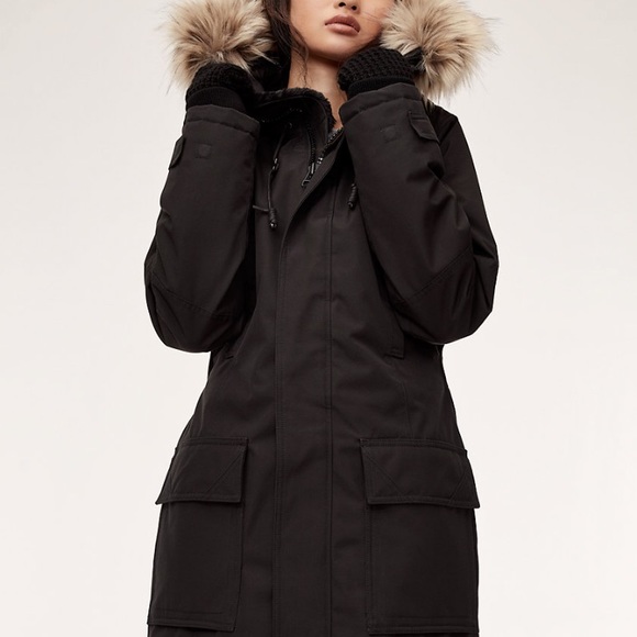 TNA Bancroft Parka Black Size XS - Picture 3 of 4